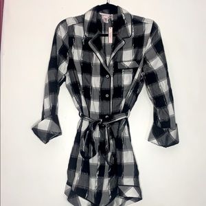 NWT Victoria’s Secret plaid shorts romper